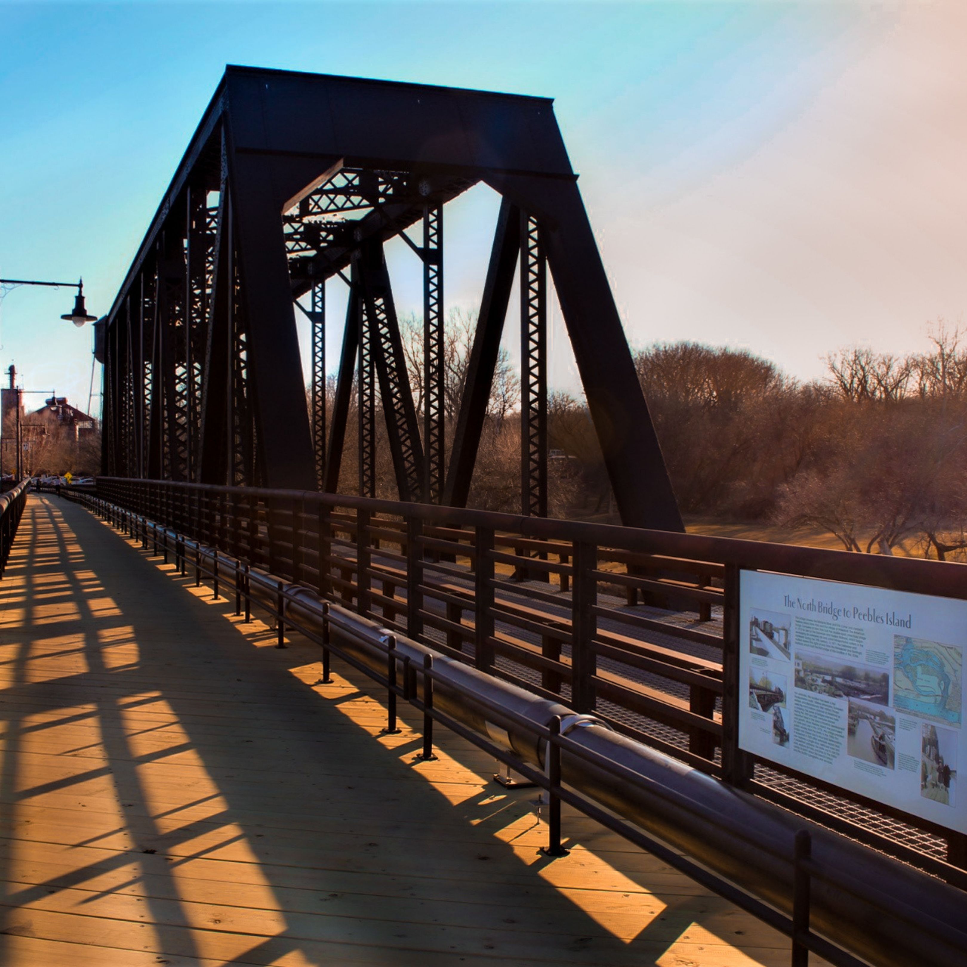 Elitsac's Peebles Island State Park Bridge Project in Cohoes, NY